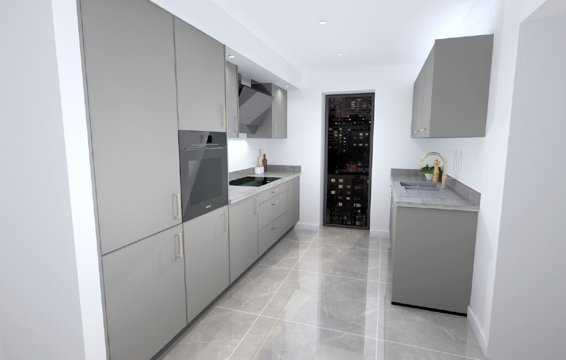 Galley Kitchen Cost - German Kitchen Specialist